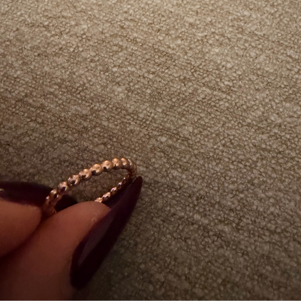 Pandora Rose Gold Plated Bubble Ring